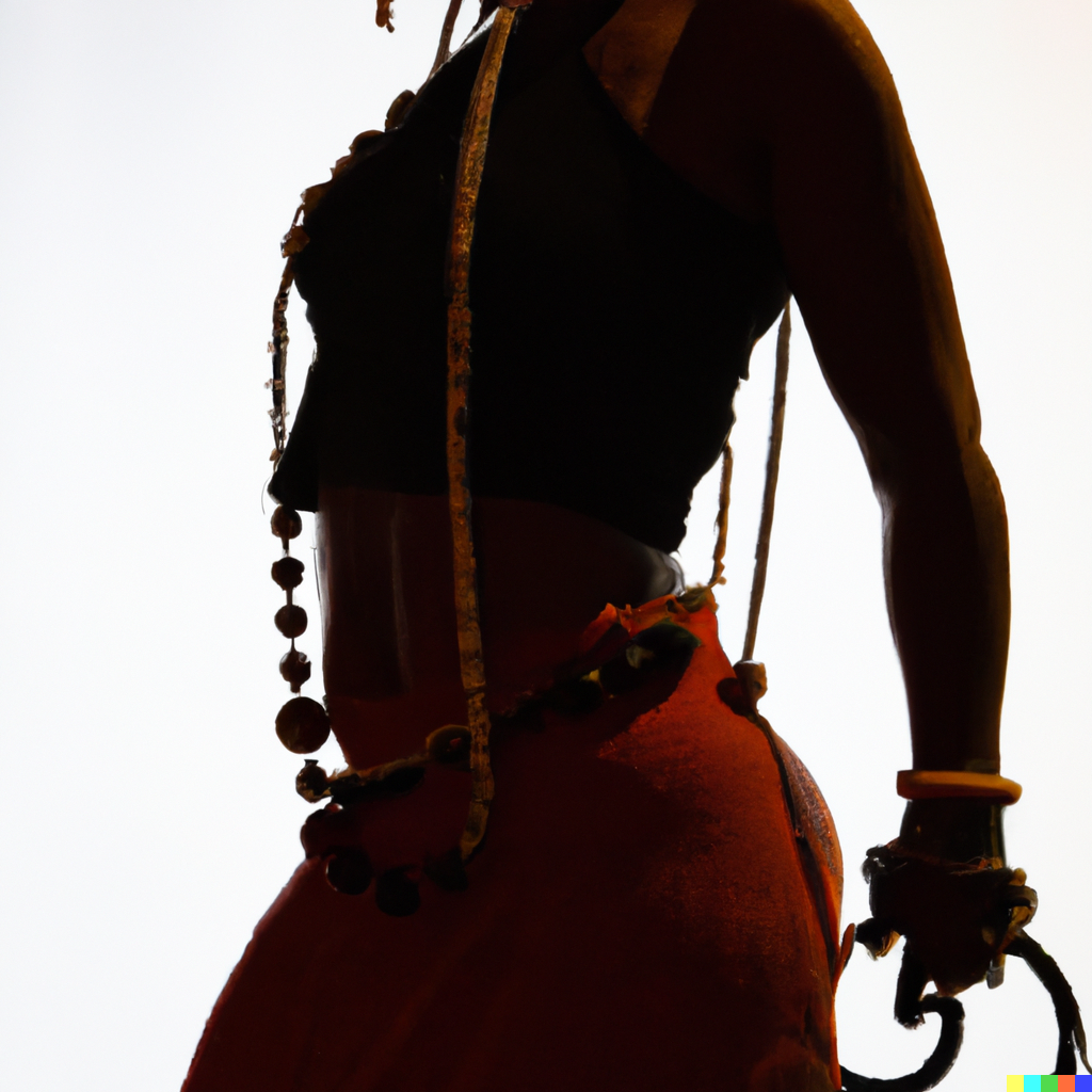 Handmade African waistbeads