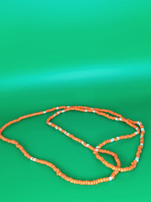 Orange Waistbeads