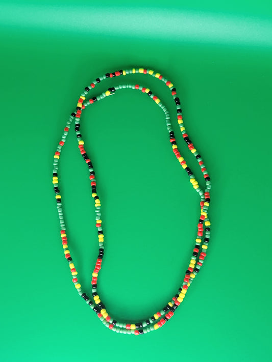 Multi-color waistbeads